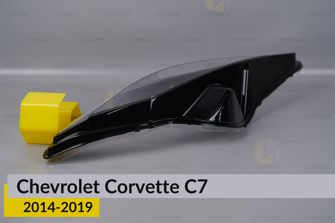 Скло фари Chevrolet Corvette C7 (2014-2019) ліве