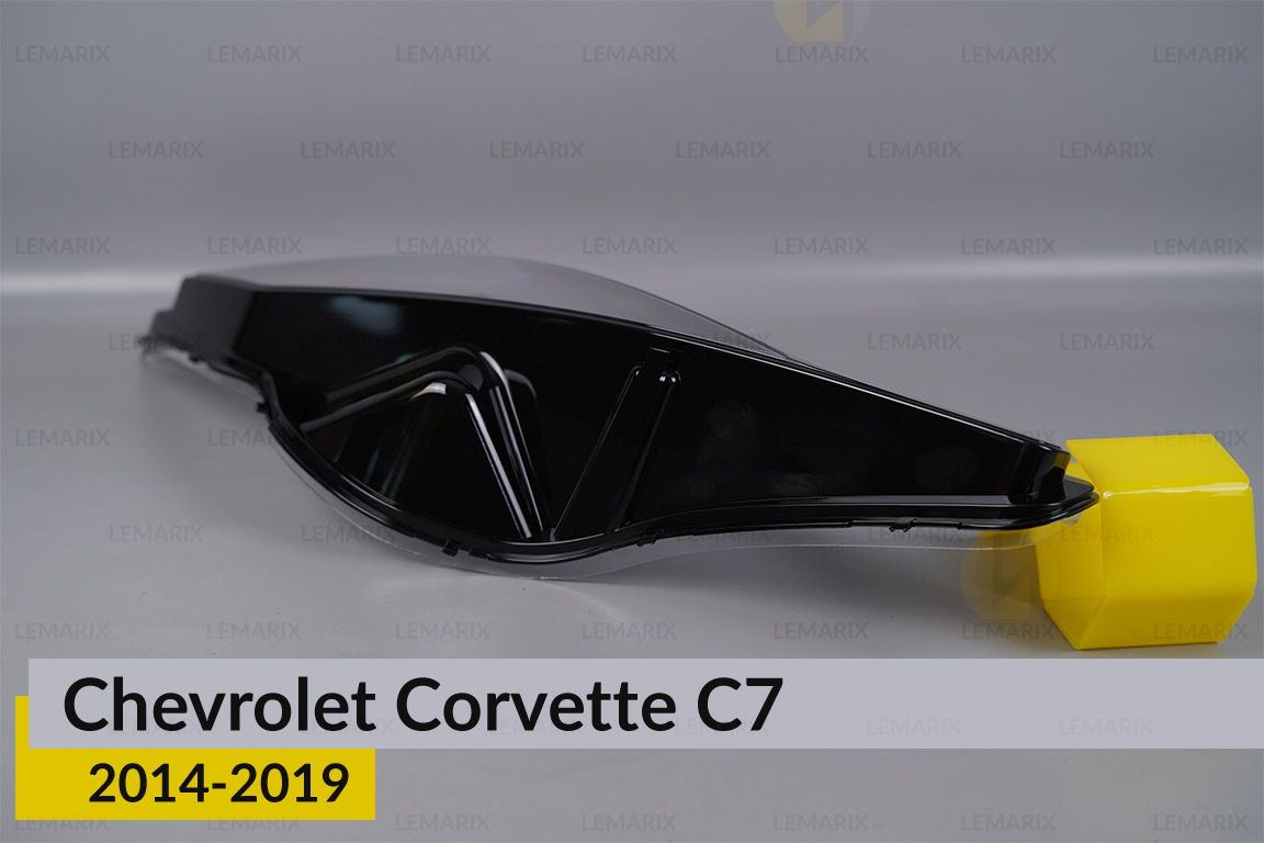 Скло фари Chevrolet Corvette C7 (2014-2019) ліве