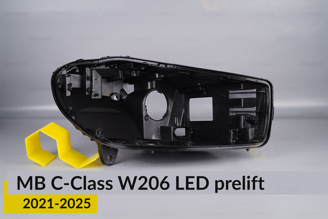 Корпус фари Mercedes-Benz C-Class W206 LED (2021-2026) дорест правий
