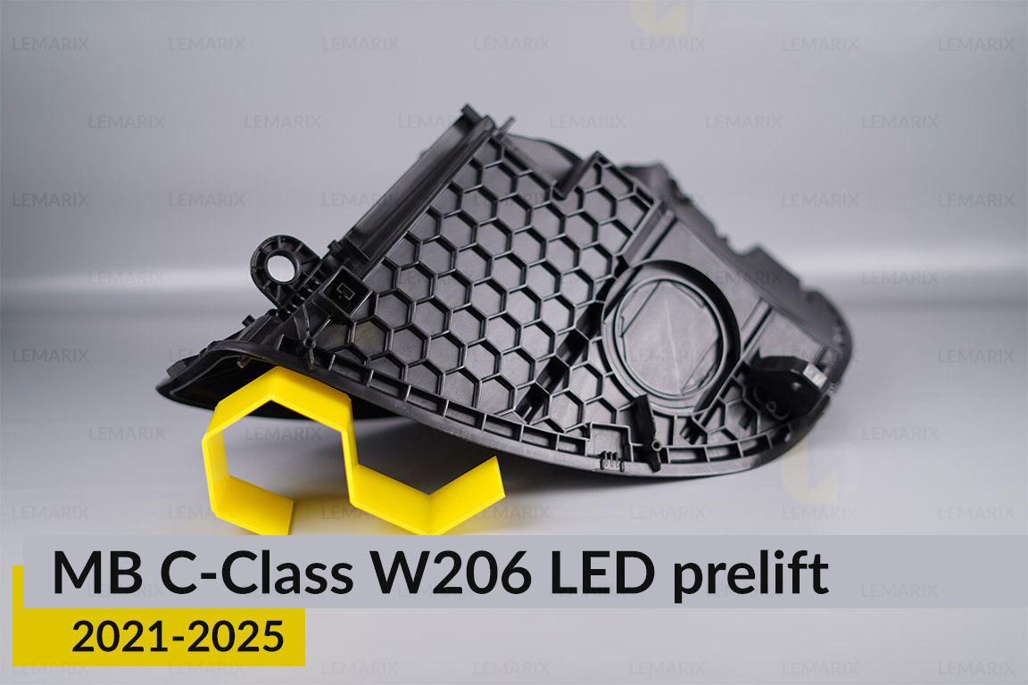 Корпус фари Mercedes-Benz C-Class W206 LED (2021-2026) дорест правий