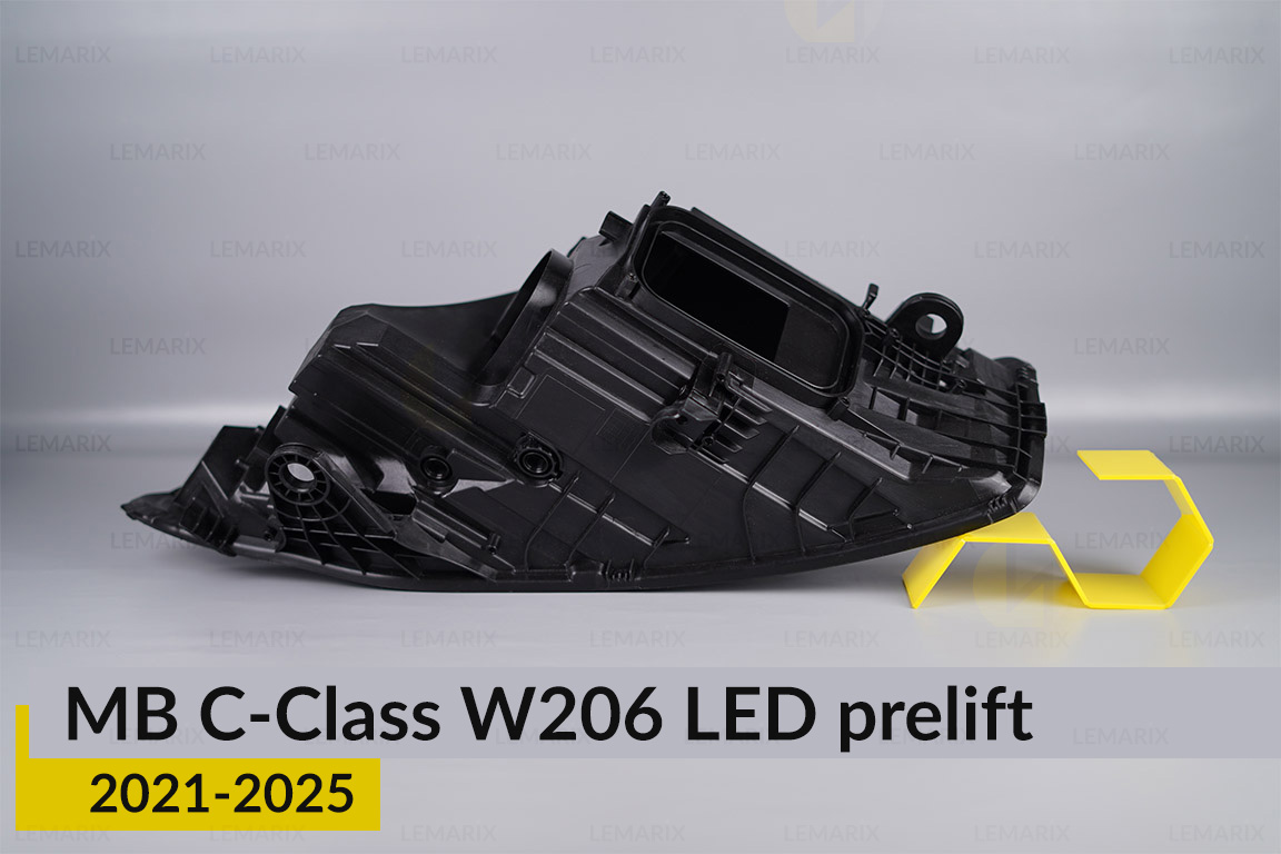 Корпус фари Mercedes-Benz C-Class W206 LED (2021-2025) дорест правий