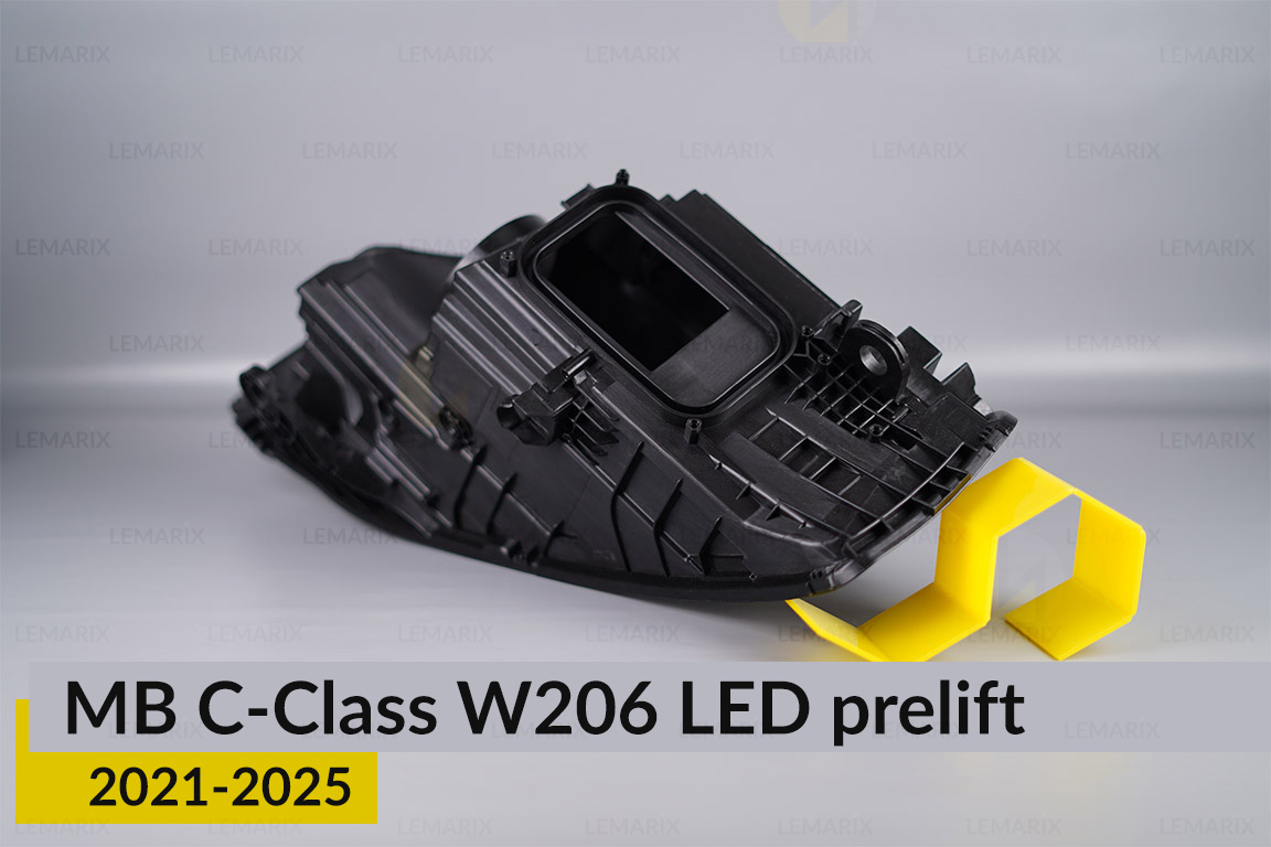 Корпус фари Mercedes-Benz C-Class W206 LED (2021-2025) дорест правий