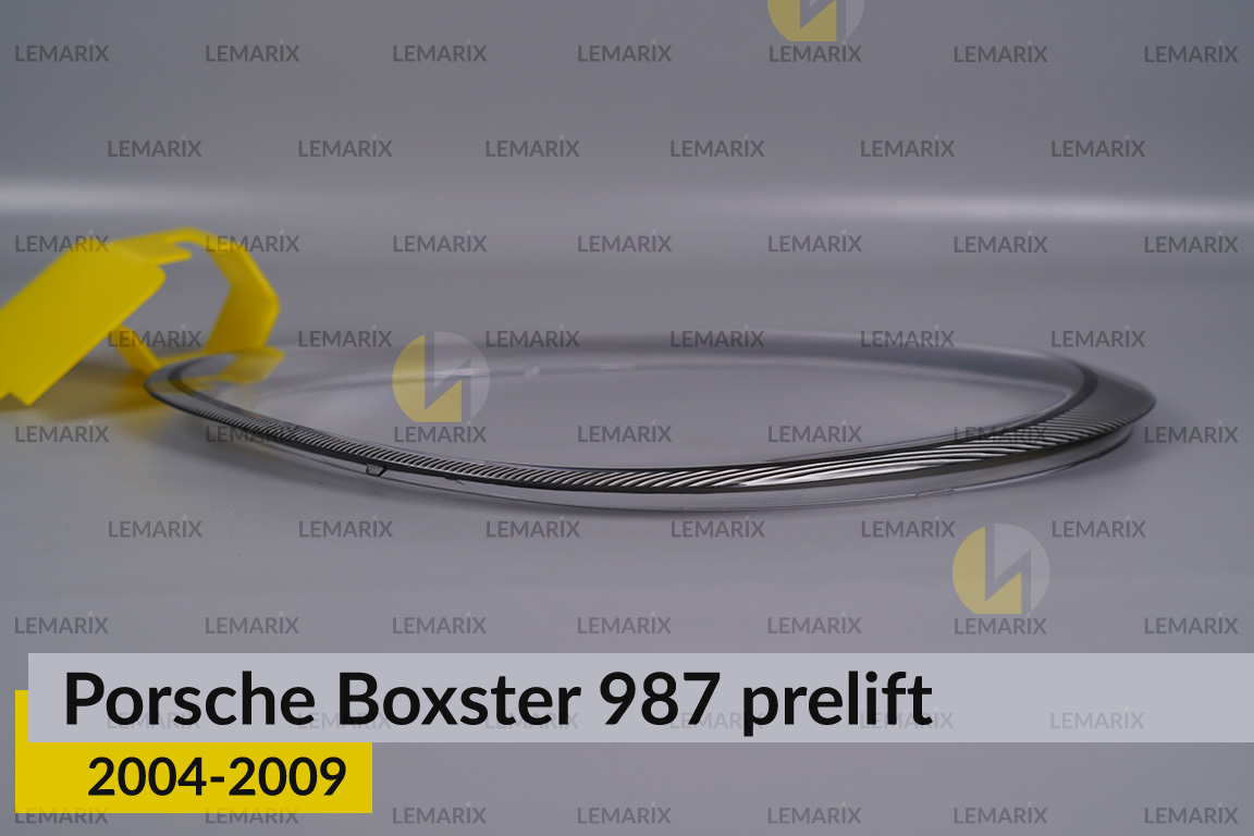 Скло фари Porsche Boxster 987 (2004-2009) дорест ліве