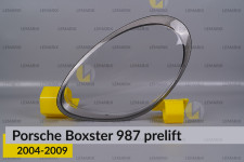 Скло фари Porsche Boxster 987 (2004-2009) дорест ліве