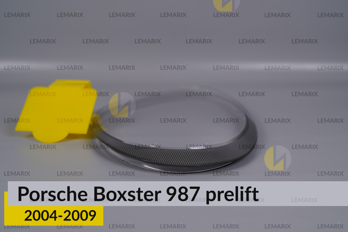 Скло фари Porsche Boxster 987 (2004-2009) дорест ліве