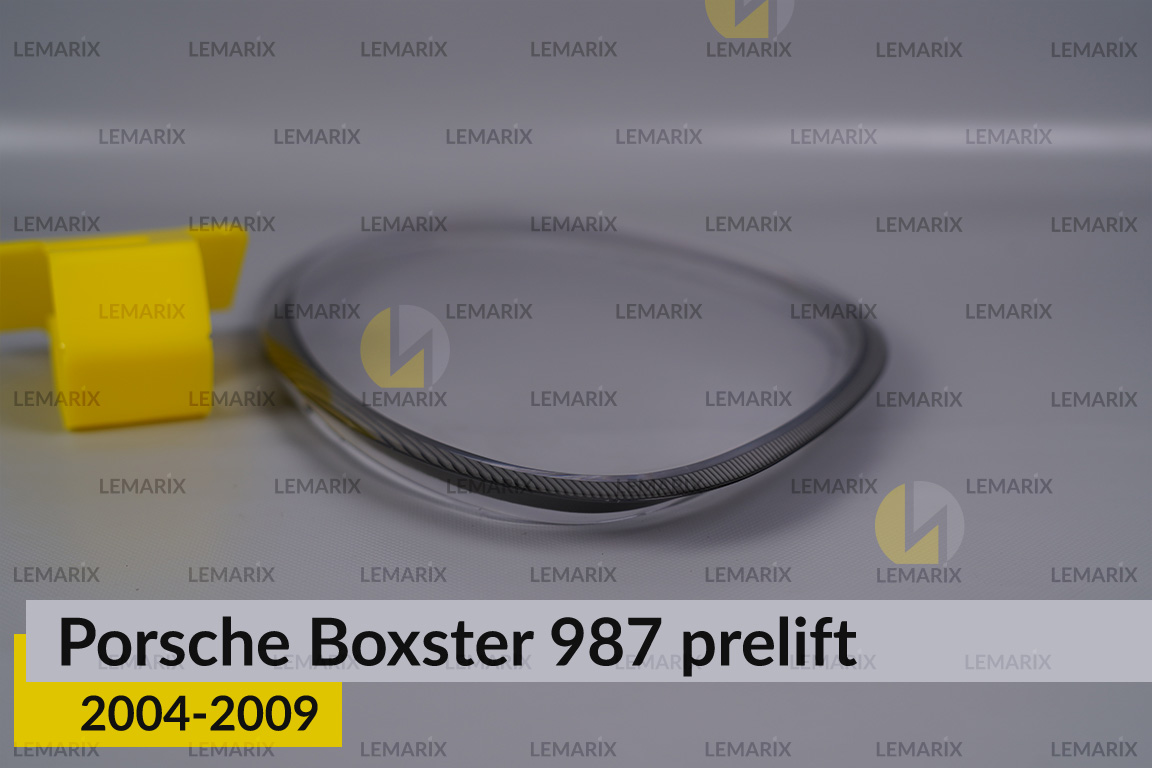Скло фари Porsche Boxster 987 (2004-2009) дорест ліве