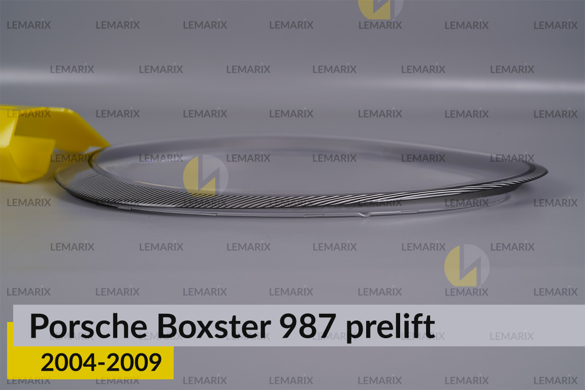 Скло фари Porsche Boxster 987 (2004-2009) дорест ліве