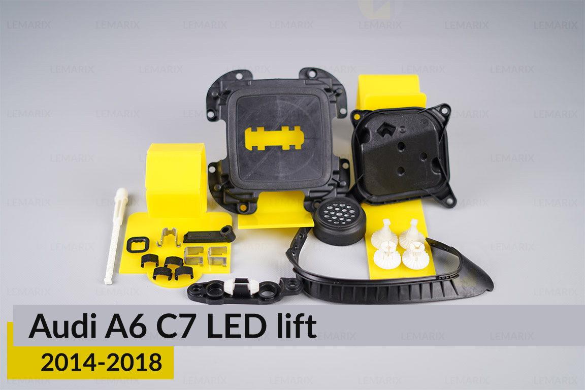 Сервісний комплект корпуса фар Audi A6 C7 LED (2014-2018) рест правий