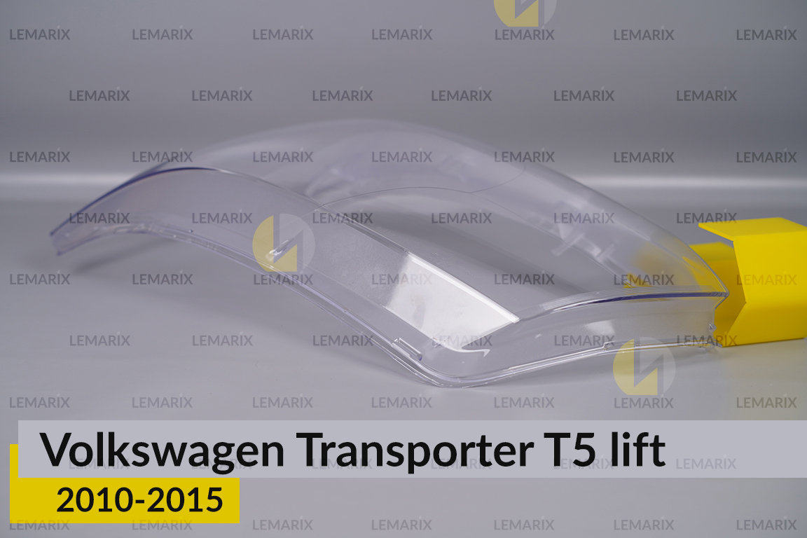 Скло фари VW Volkswagen Transporter T5 (2010-2015) рест ліве