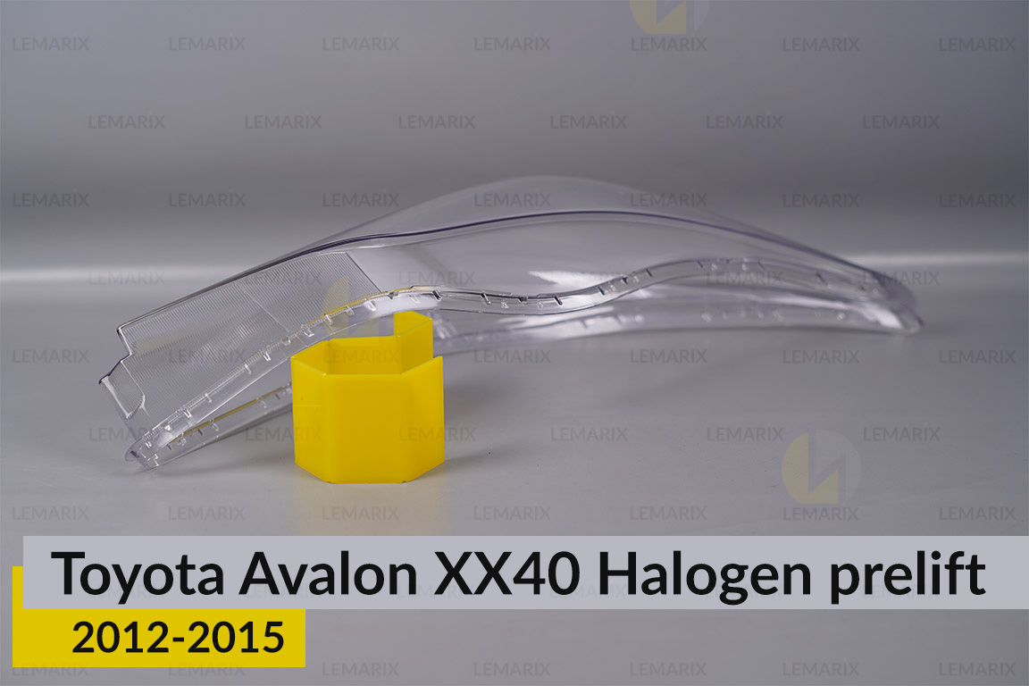 Скло фари Toyota Avalon XX40 Halogen (2012-2015) дорест праве