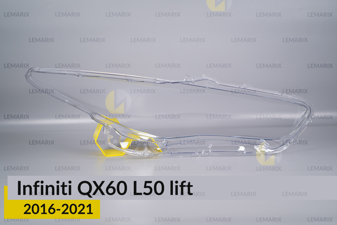 Скло фари Infiniti QX60 L50 (2016-2021) рест ліве