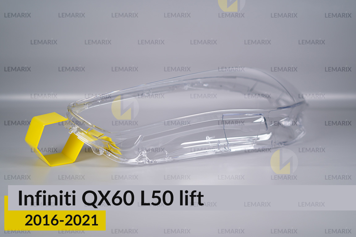 Скло фари Infiniti QX60 L50 (2016-2021) рест ліве