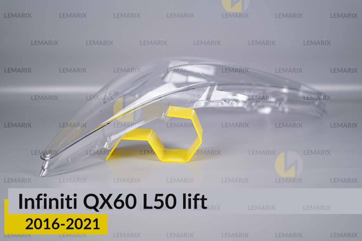 Скло фари Infiniti QX60 L50 (2016-2021) рест ліве
