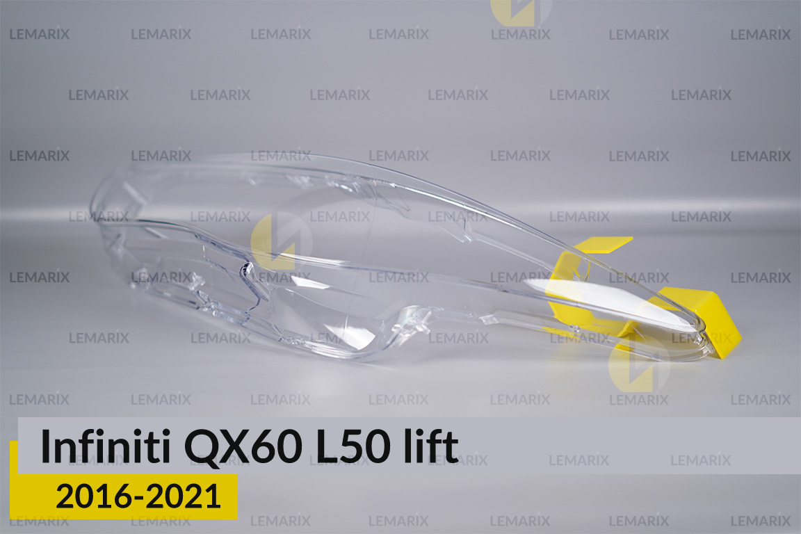Скло фари Infiniti QX60 L50 (2016-2021) рест ліве