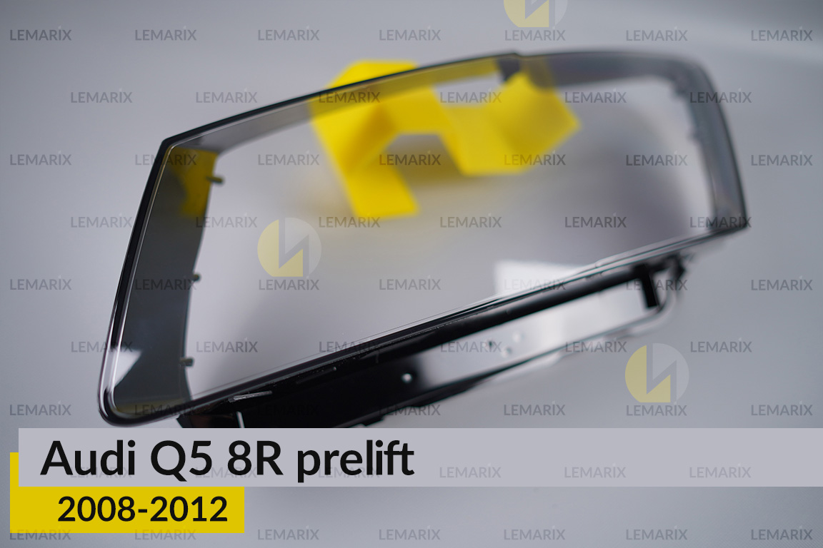 Скло фари Audi Q5 8R (2008-2012) дорест ліве