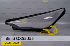 Стекло фары Infiniti QX55 J55 (2021-2025) левое