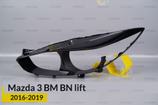 Декоративна маска Mazda 3 BM BN (2016-2019) рест ліва