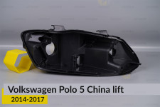 Корпус фары VW Volkswagen Polo 5 China (2014-2017) рест правый