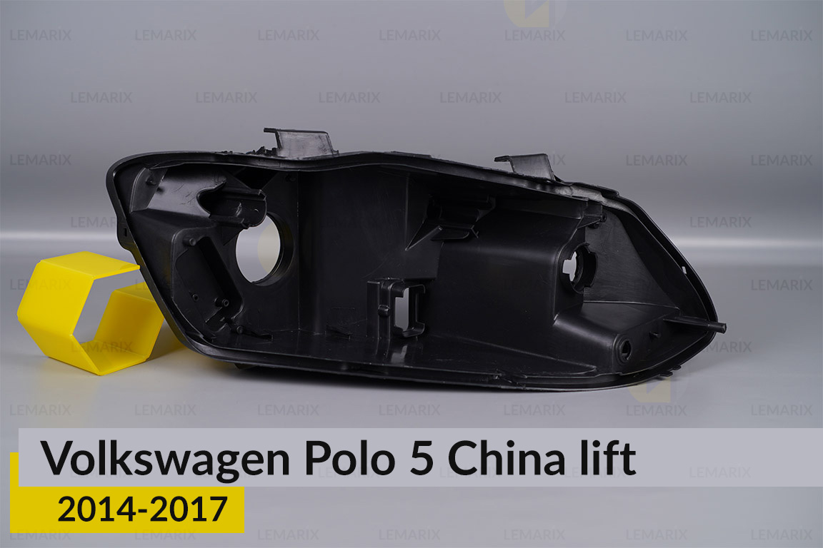 Корпус фари VW Volkswagen Polo 5 China (2014-2017) рест правий