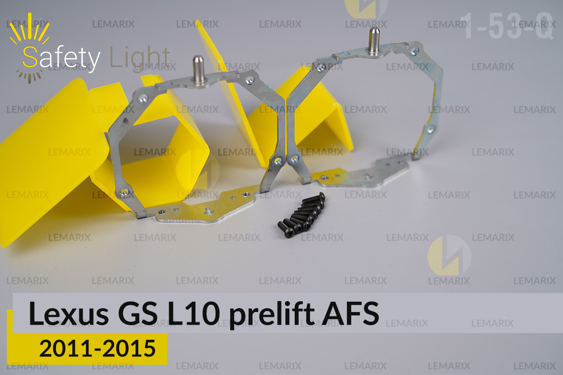 Переходная рамка для Lexus GS L10 AFS (2011-2015) дорест