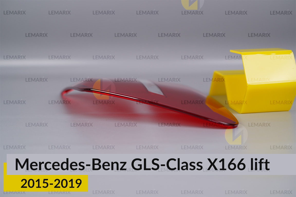 Скло заднього ліхтаря внутрішнє в кришці багажника Mercedes-Benz GLS-Class X166 (2015-2019) рест праве