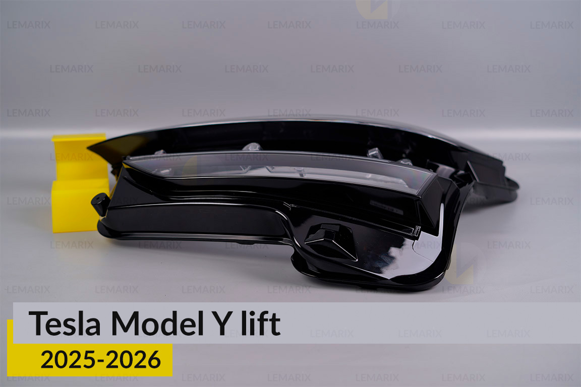 Скло фари Tesla Model Y (2025-2026) рест ліве