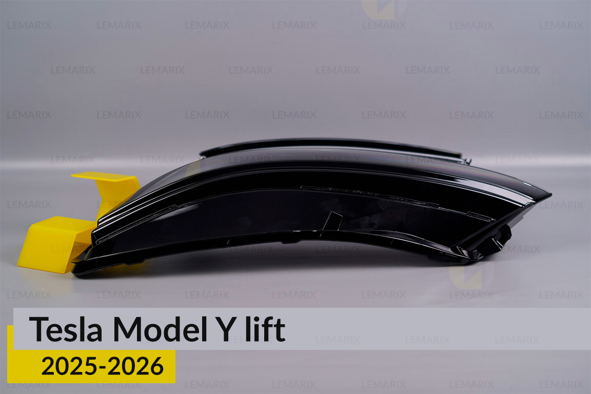 Скло фари Tesla Model Y (2025-2026) рест ліве