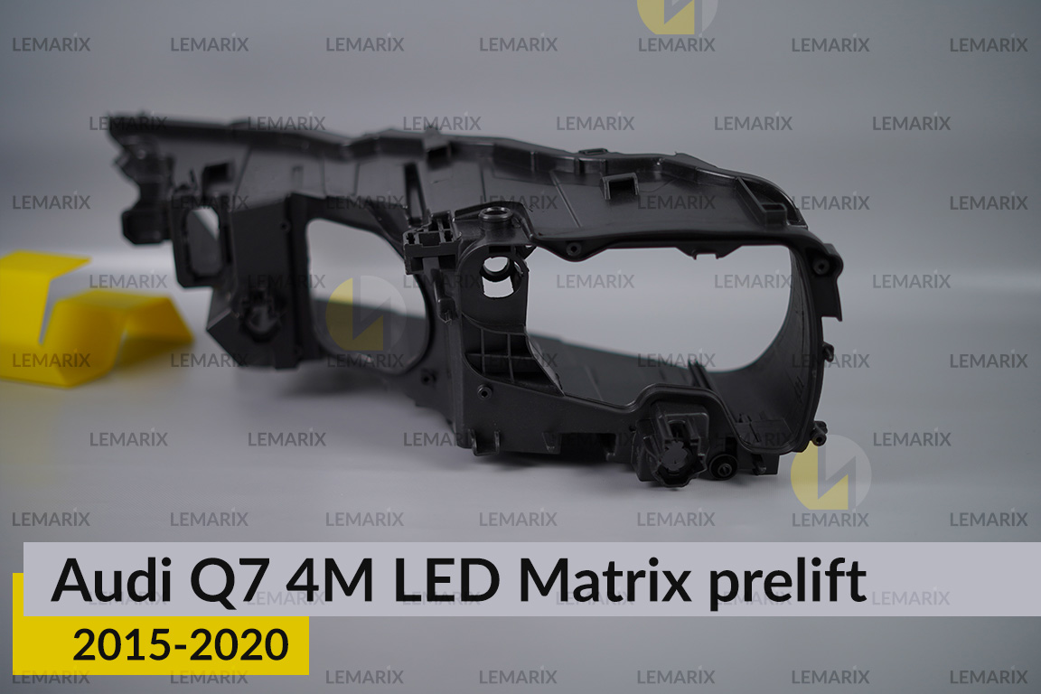 Корпус фары Audi Q7 4M LED Matrix (2015-2020) дорест правый