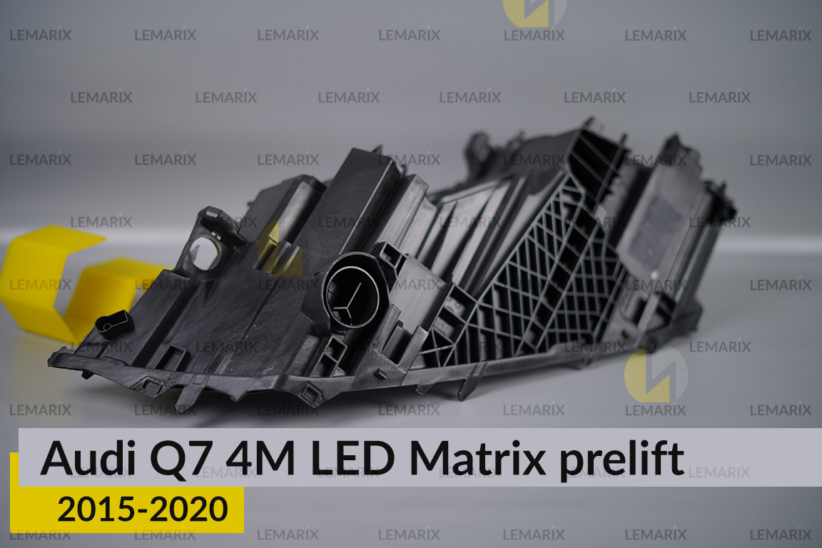 Корпус фары Audi Q7 4M LED Matrix (2015-2020) дорест правый