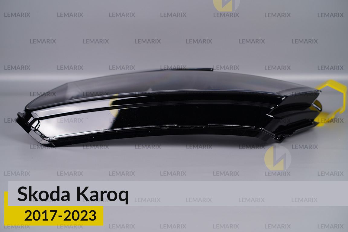 Скло фари Skoda Karoq (2017-2021) дорест ліве