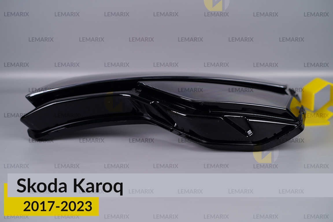 Скло фари Skoda Karoq (2017-2021) дорест ліве