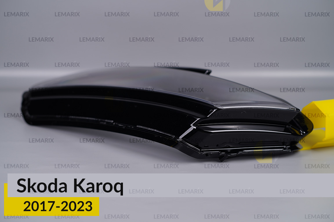 Скло фари Skoda Karoq (2017-2021) дорест ліве