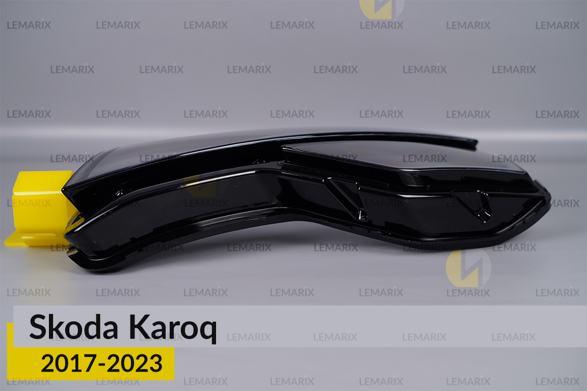 Скло фари Skoda Karoq (2017-2021) дорест ліве