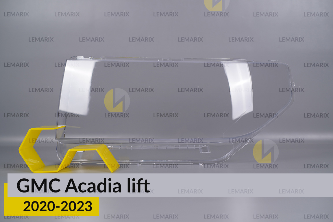 Скло фари GMC Acadia (2020-2023) рест ліве