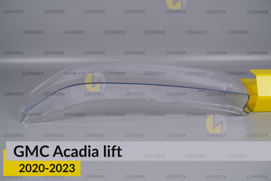 Скло фари GMC Acadia (2020-2023) рест ліве
