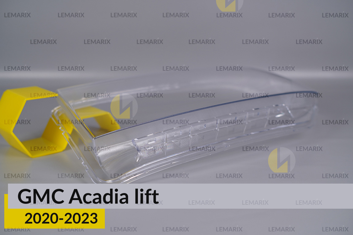 Скло фари GMC Acadia (2020-2023) рест ліве