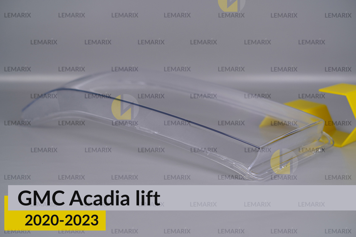 Скло фари GMC Acadia (2020-2023) рест ліве