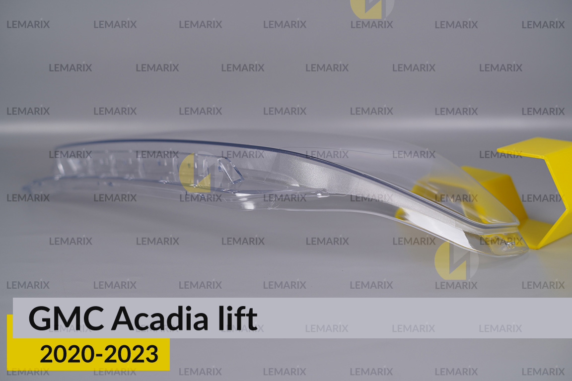 Скло фари GMC Acadia (2020-2023) рест ліве