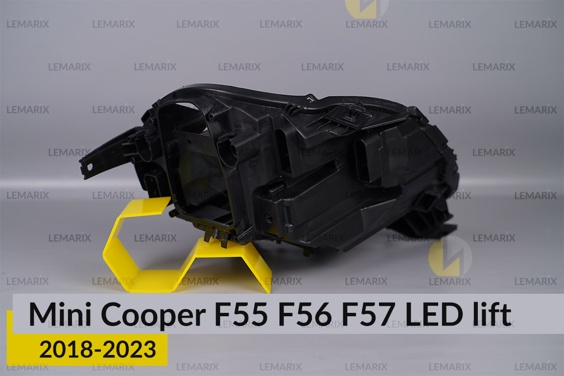 Корпус фари Mini Cooper Hatch Cabrio F55 F56 F57 LED (2018-2023) рест лівий