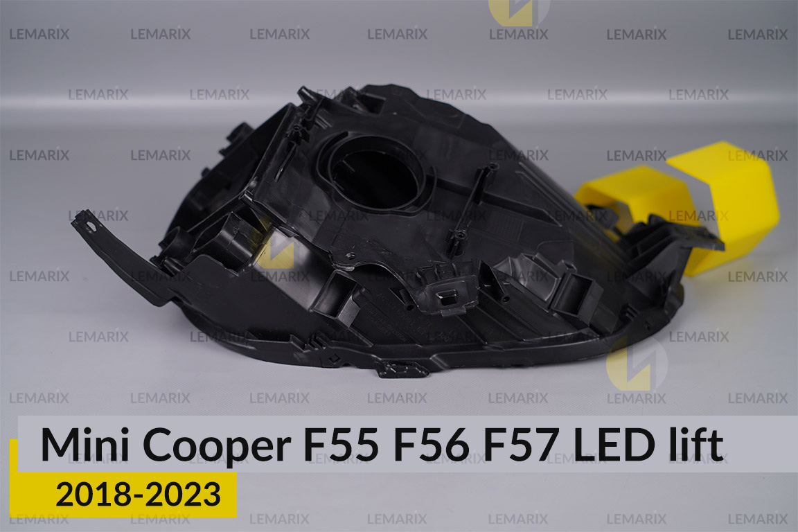 Корпус фари Mini Cooper Hatch Cabrio F55 F56 F57 LED (2018-2023) рест лівий