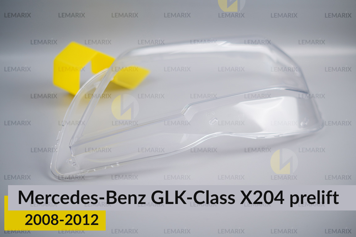 Скло фари Mercedes-Benz GLK-Class X204 (2008-2012) дорест ліве