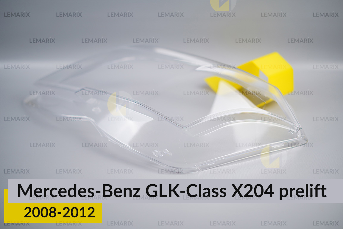 Скло фари Mercedes-Benz GLK-Class X204 (2008-2012) дорест ліве