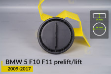 Крышка колпак заглушка фары BMW 5 F10 F11 (2009-2017) дорест/рест большая левая/правая