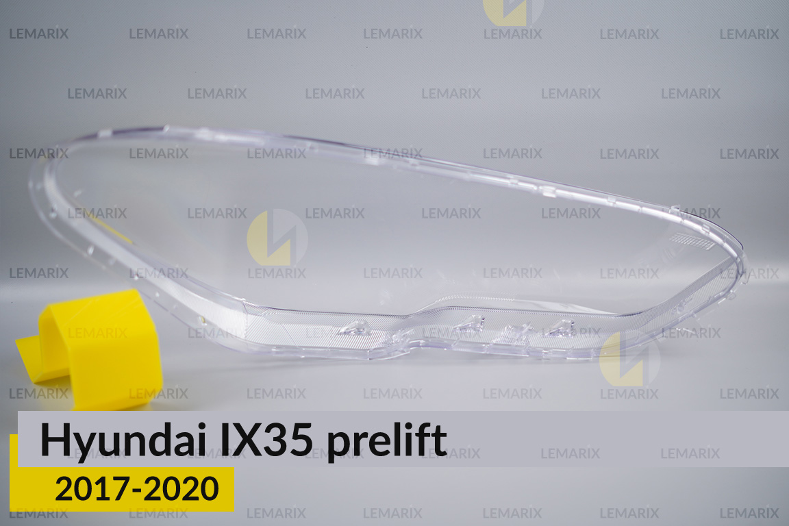 Скло фари Hyundai IX35 (2017-2020) дорест ліве
