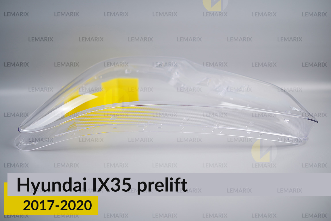 Скло фари Hyundai IX35 (2017-2020) дорест ліве