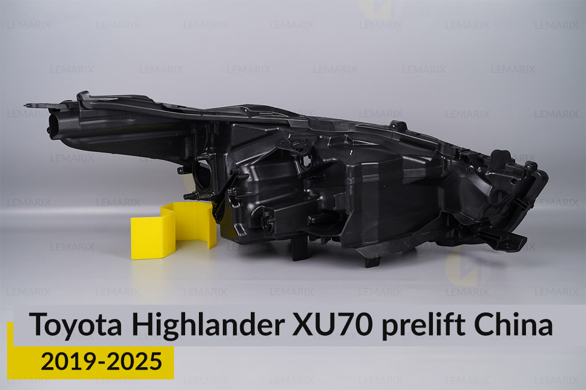 Корпус фари Toyota Highlander XU70 China (2019-2026) дорест лівий
