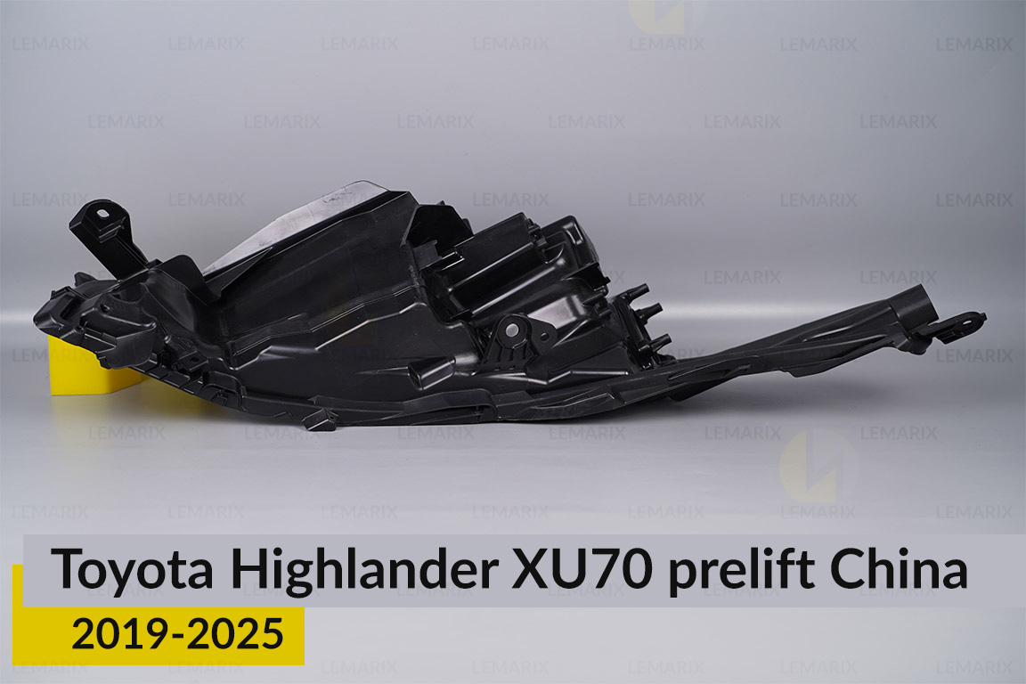 Корпус фари Toyota Highlander XU70 China (2019-2026) дорест лівий