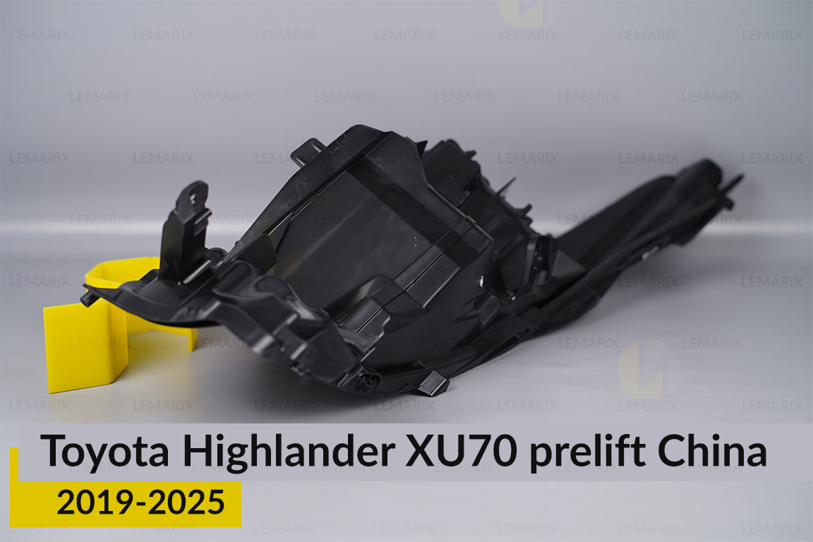 Корпус фари Toyota Highlander XU70 China (2019-2026) дорест лівий