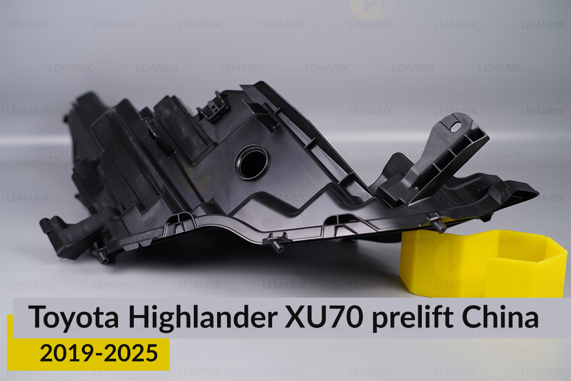 Корпус фари Toyota Highlander XU70 China (2019-2026) дорест лівий