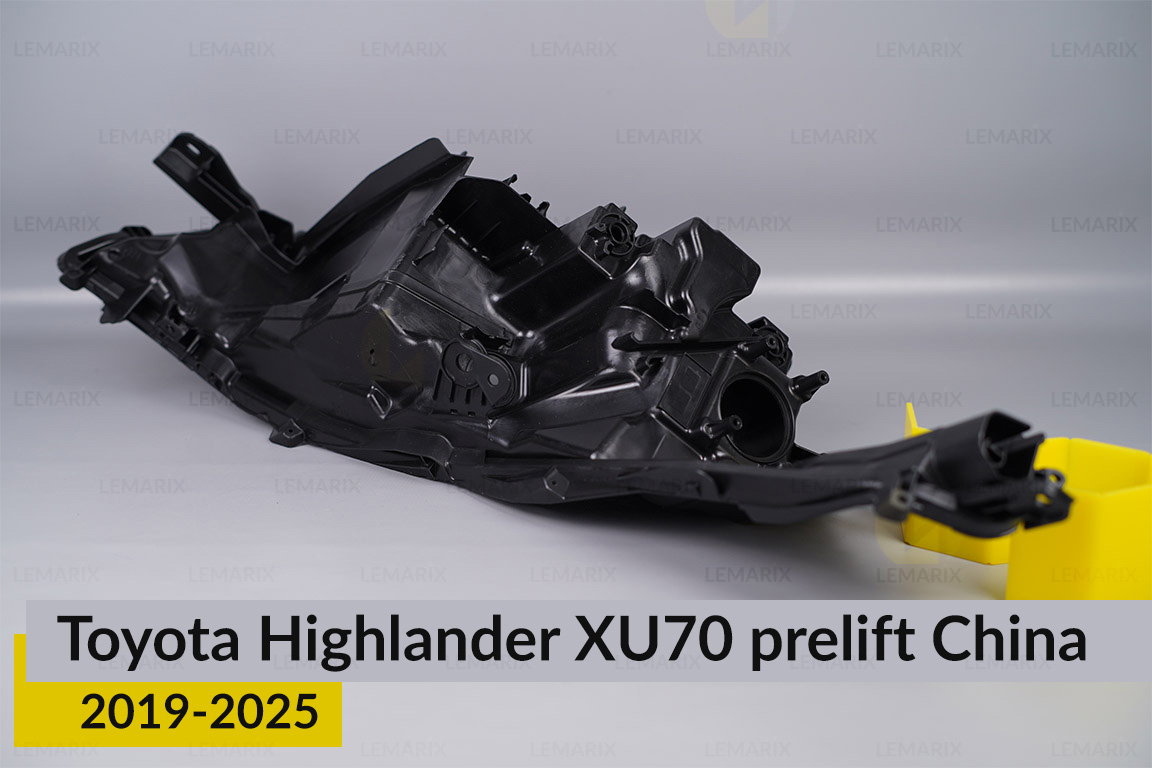 Корпус фари Toyota Highlander XU70 China (2019-2026) дорест лівий